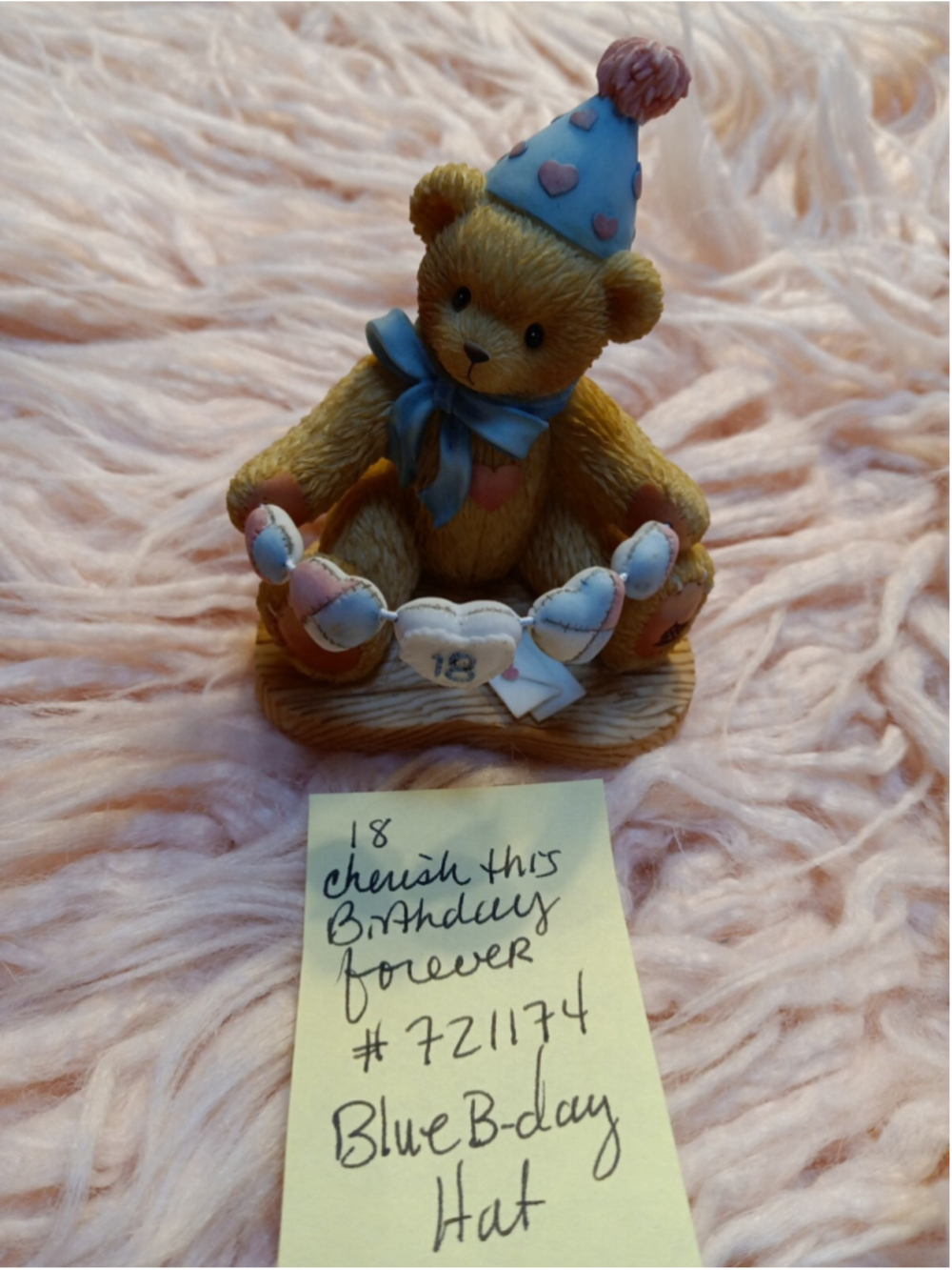 Cherished Teddies Teddies to Cherish This Birthday forever 18 721174 new